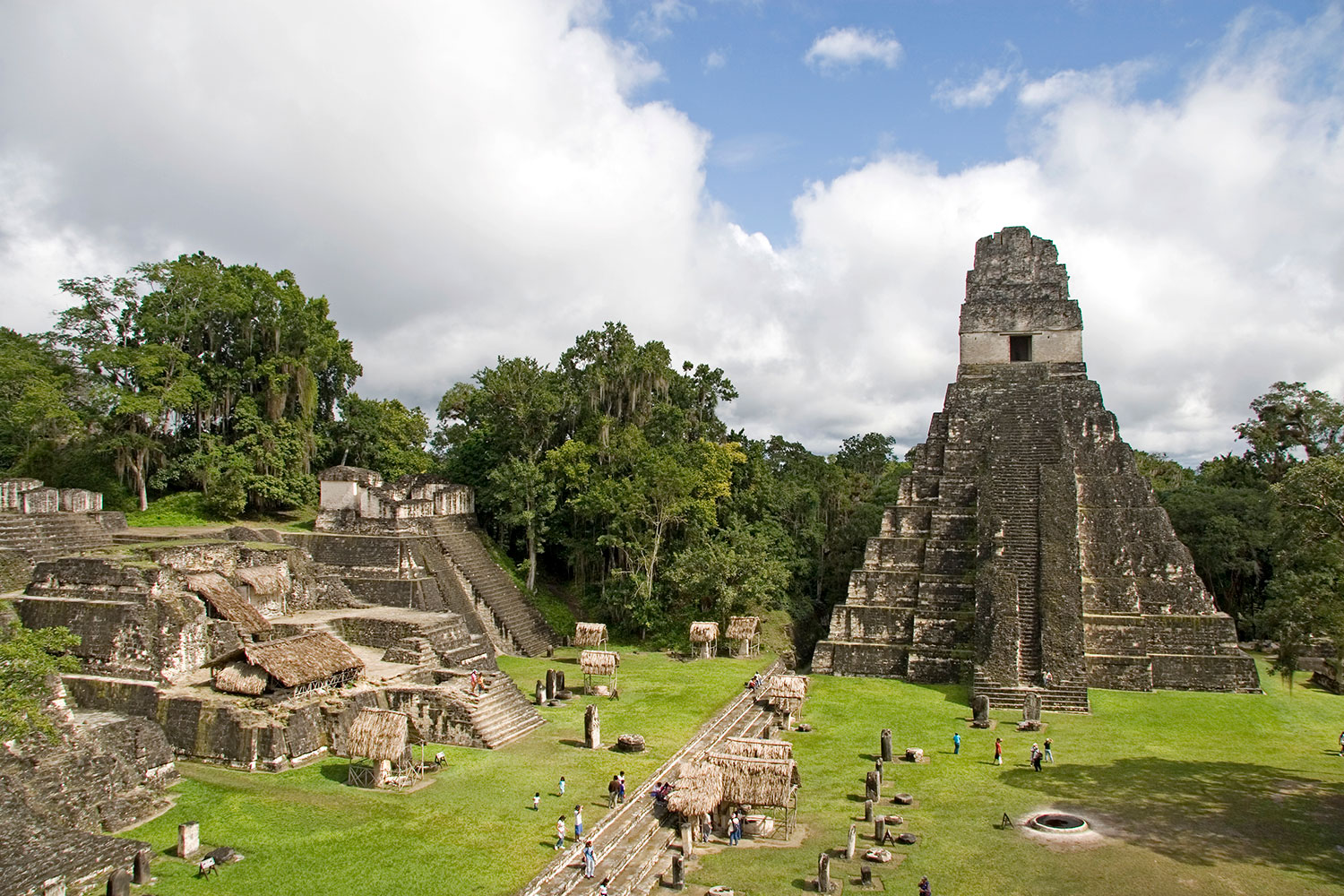 Tikal Mayan ruins in Guatemala