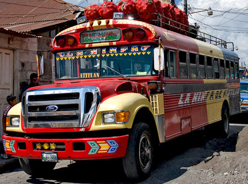 Transport to Lake Atitlán